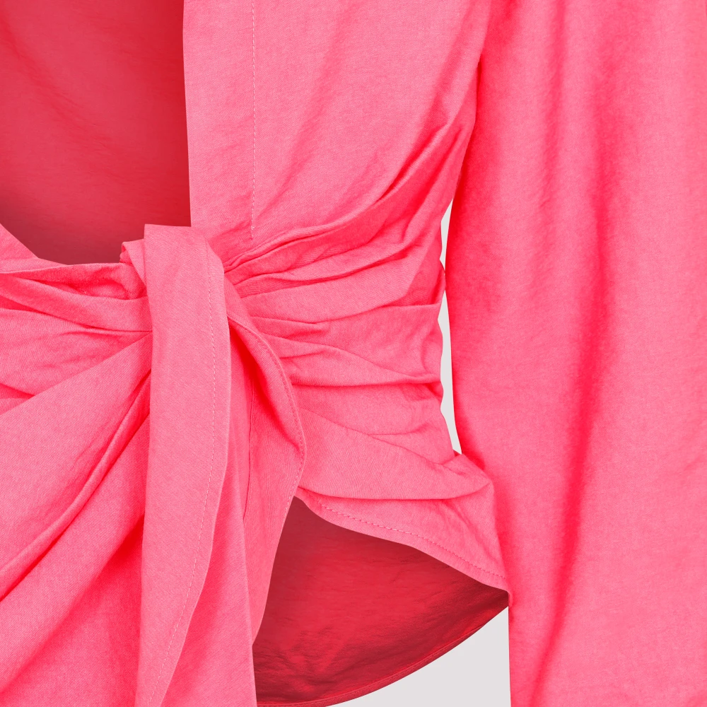 Jacquemus Roze Bahia Overhemd Pink Dames