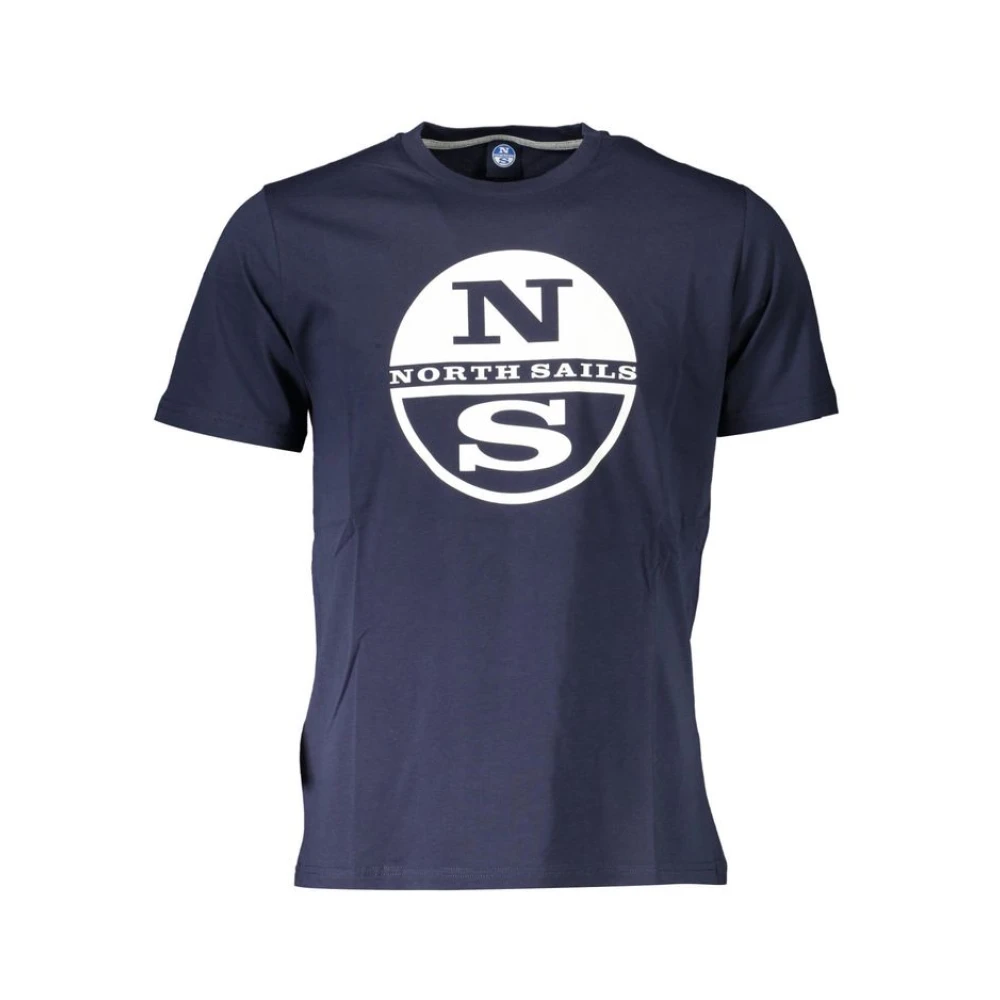 North Sails Nautical Essence Cotton Tee - Male - T-Shirts - Blue - L - Tops