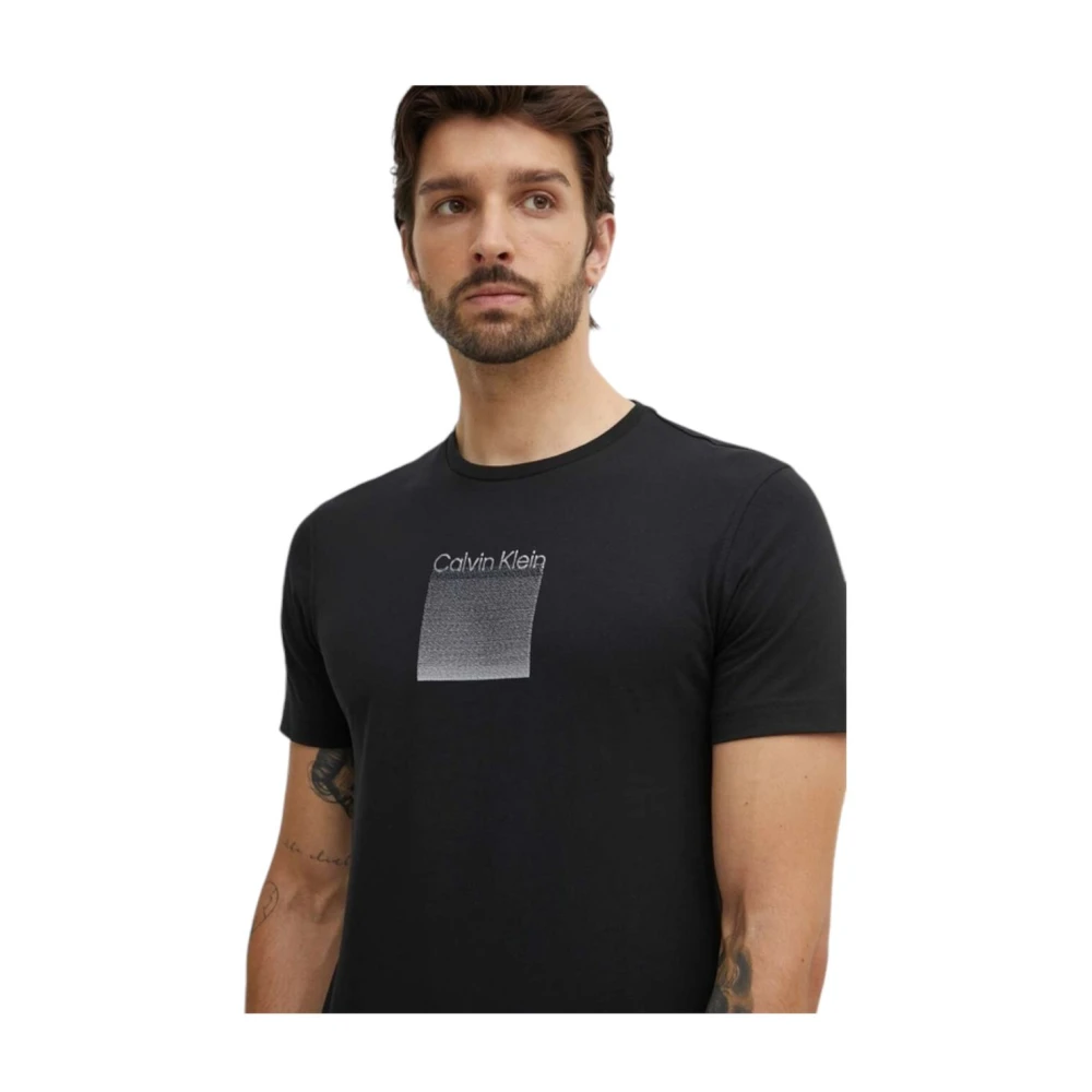 Calvin Klein Korte Mouw T-shirt Black Heren