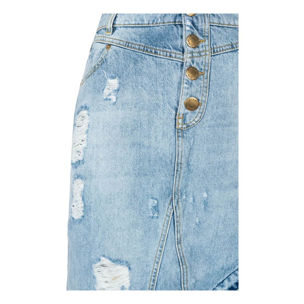 pinko Denim Rok Blue Dames