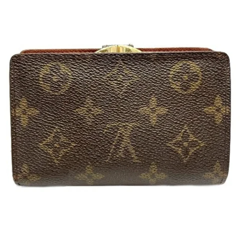 Louis Vuitton Vintage Pre-owned Canvas wallets Brown Dames