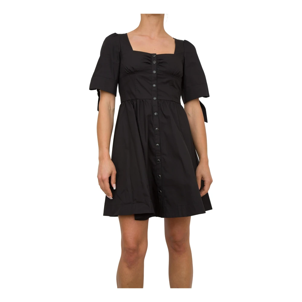 Pinko Zwarte Jurk Black Dames