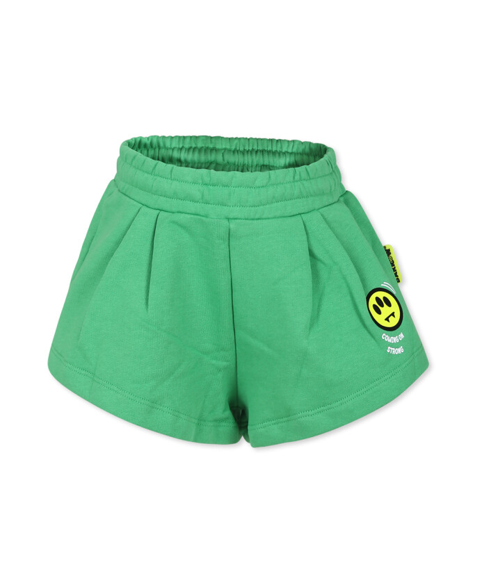 green-sporty-shorts-with-iconic-smile