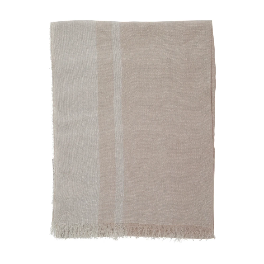 Antonelli Firenze Grijze Lurex Stola Sjaal Gray Dames