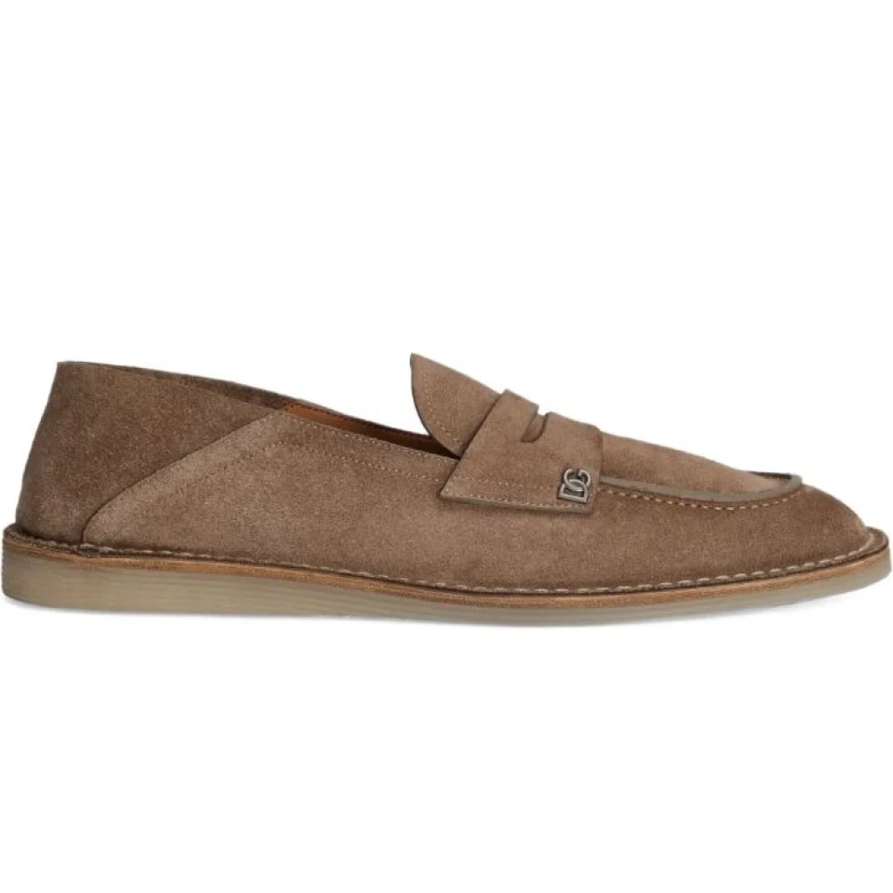 Dolce & Gabbana Herren Braun Schuhe, 42 Eugröße: