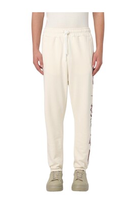 graphic-casual-sweatpants-in-yellow-cream