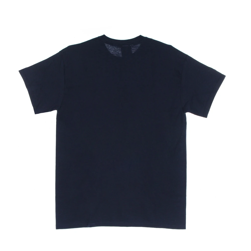 Thrasher Navy Logo Tee Korte Mouw Katoen Blue Heren