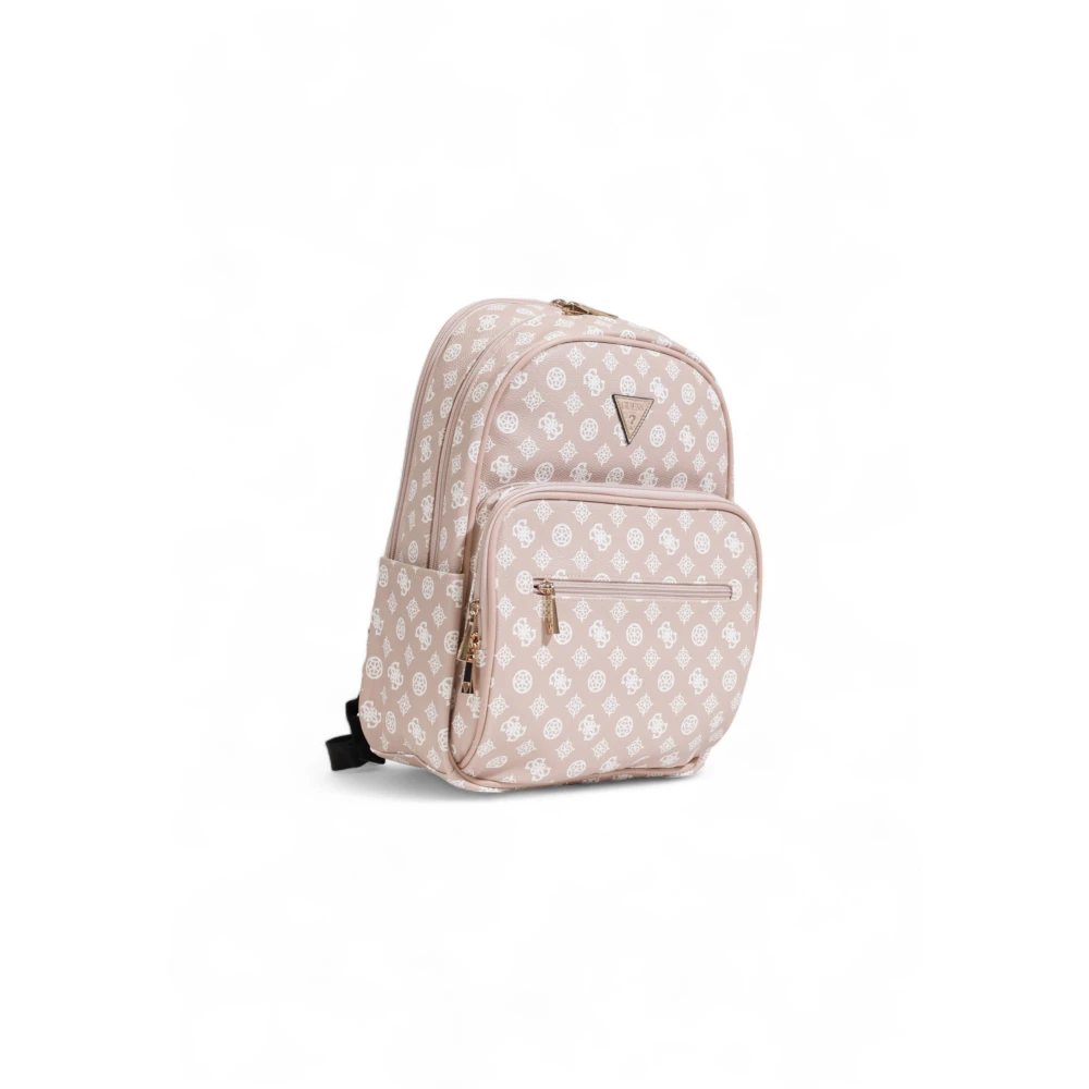 Guess Stijlvolle Rugzak Herfst Winter Collectie Pink Dames