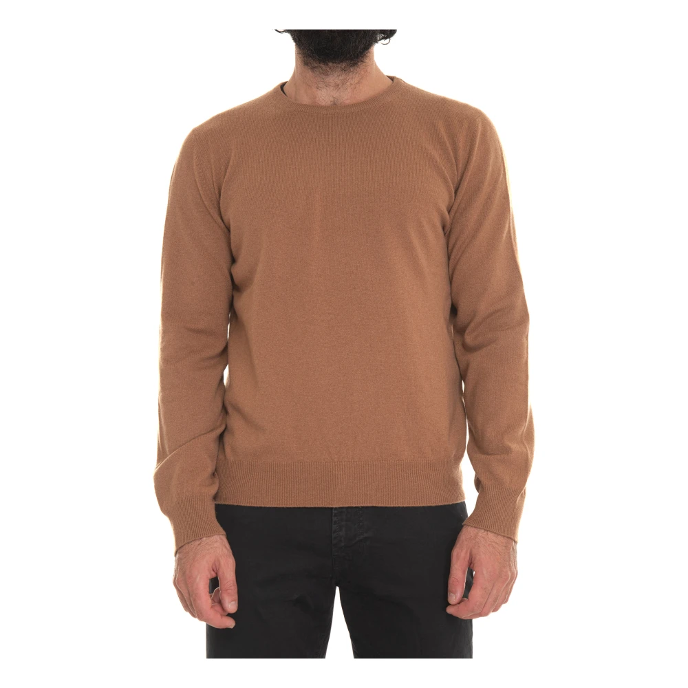 Gran Sasso Italiensk Cashmere Tröja Brown, Herr