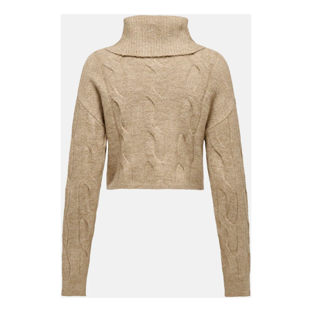 Only Stijlvolle Breigoed Collectie Brown Dames