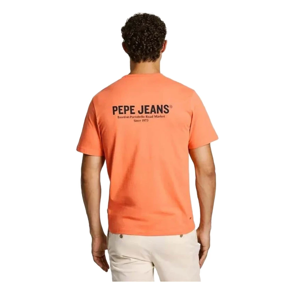 Pepe Jeans Sam T-shirt Orange Heren