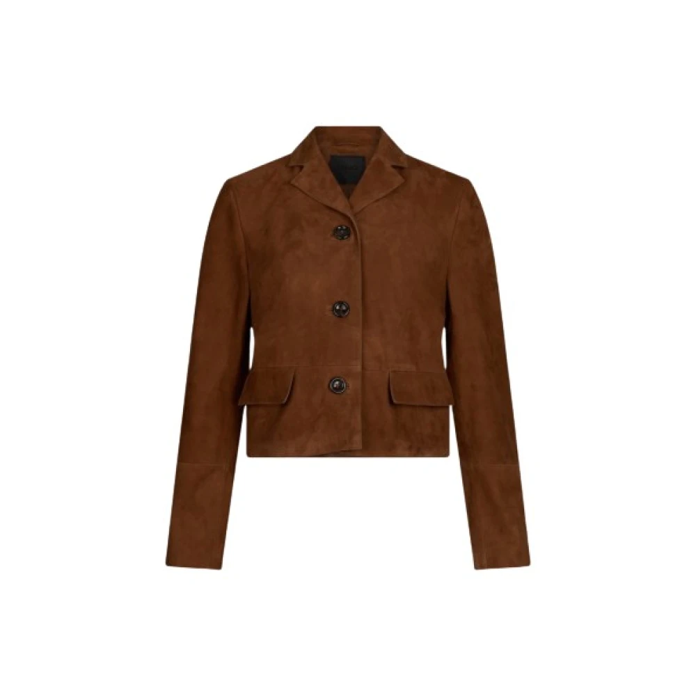 Liu Jo Mujer Marrón Chaquetas, Talla: S