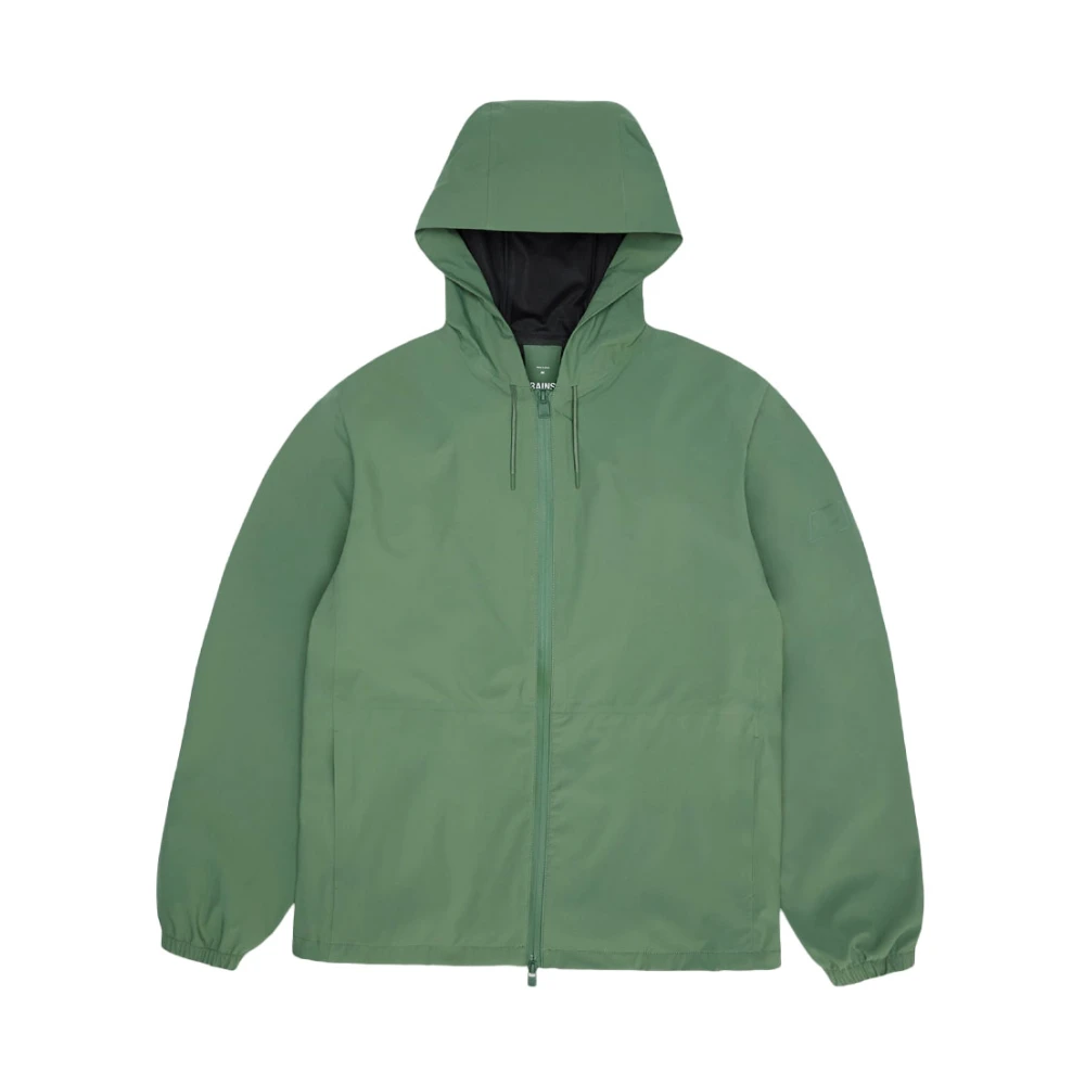 Rains Men's Green Suva W3 Well Hardshell Jacket - Rain Jackets - M - Jackets