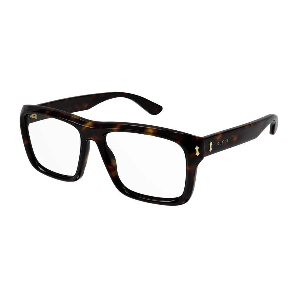 Gucci Acetaat Zonnebril Black Heren