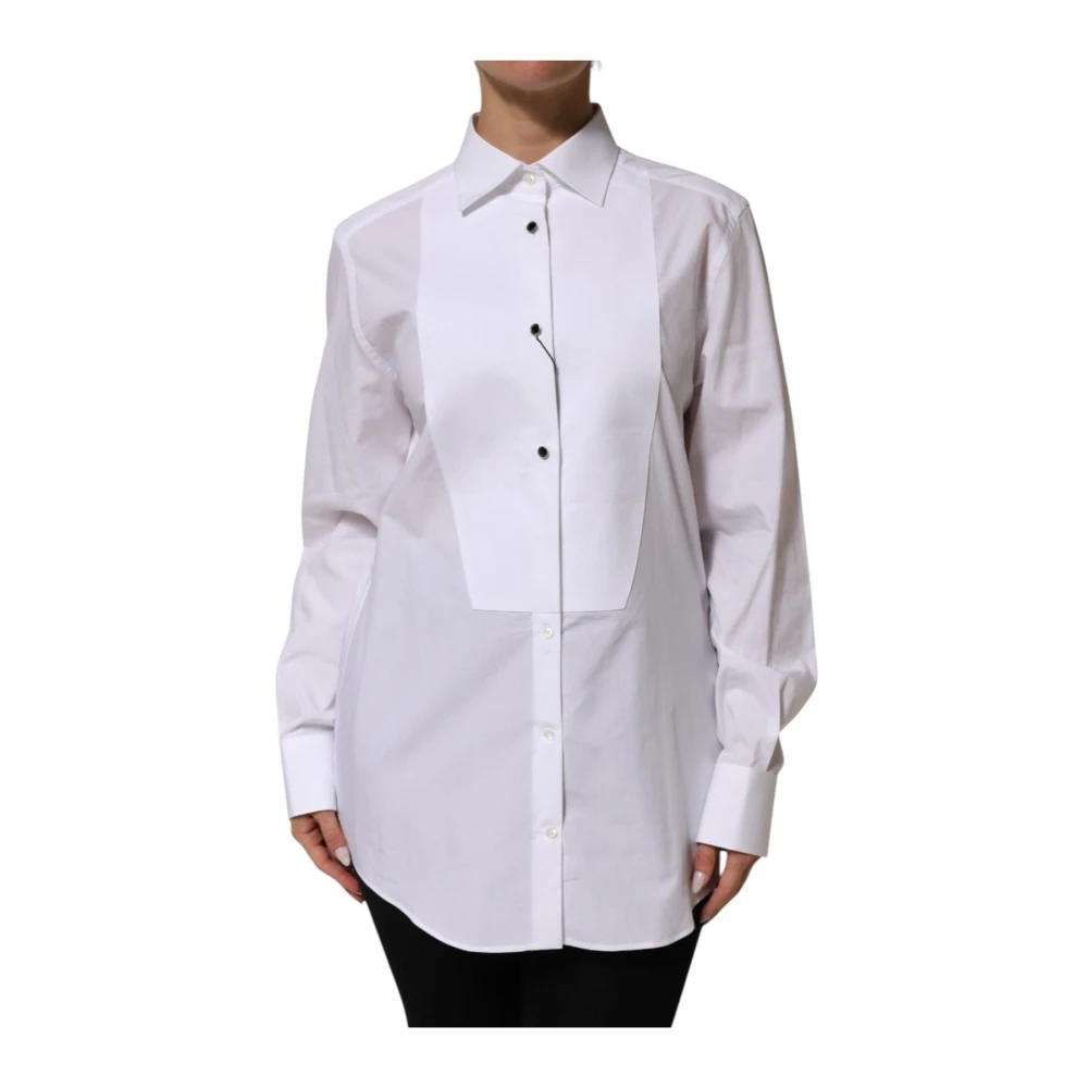 Dolce & Gabbana Donna Bianco Camicette S, New,
