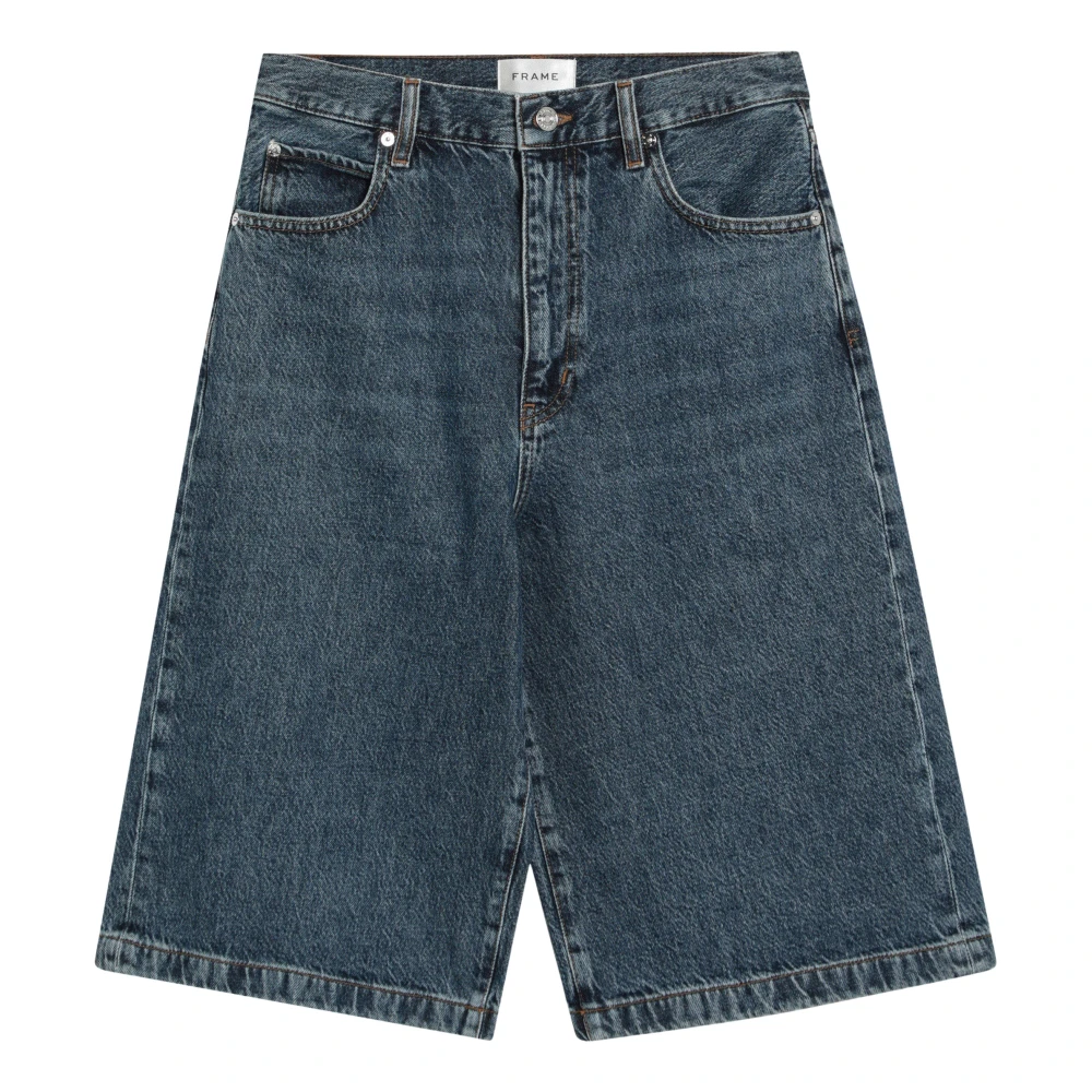 Frame Jongens Korte Bermuda Shorts Blue Dames