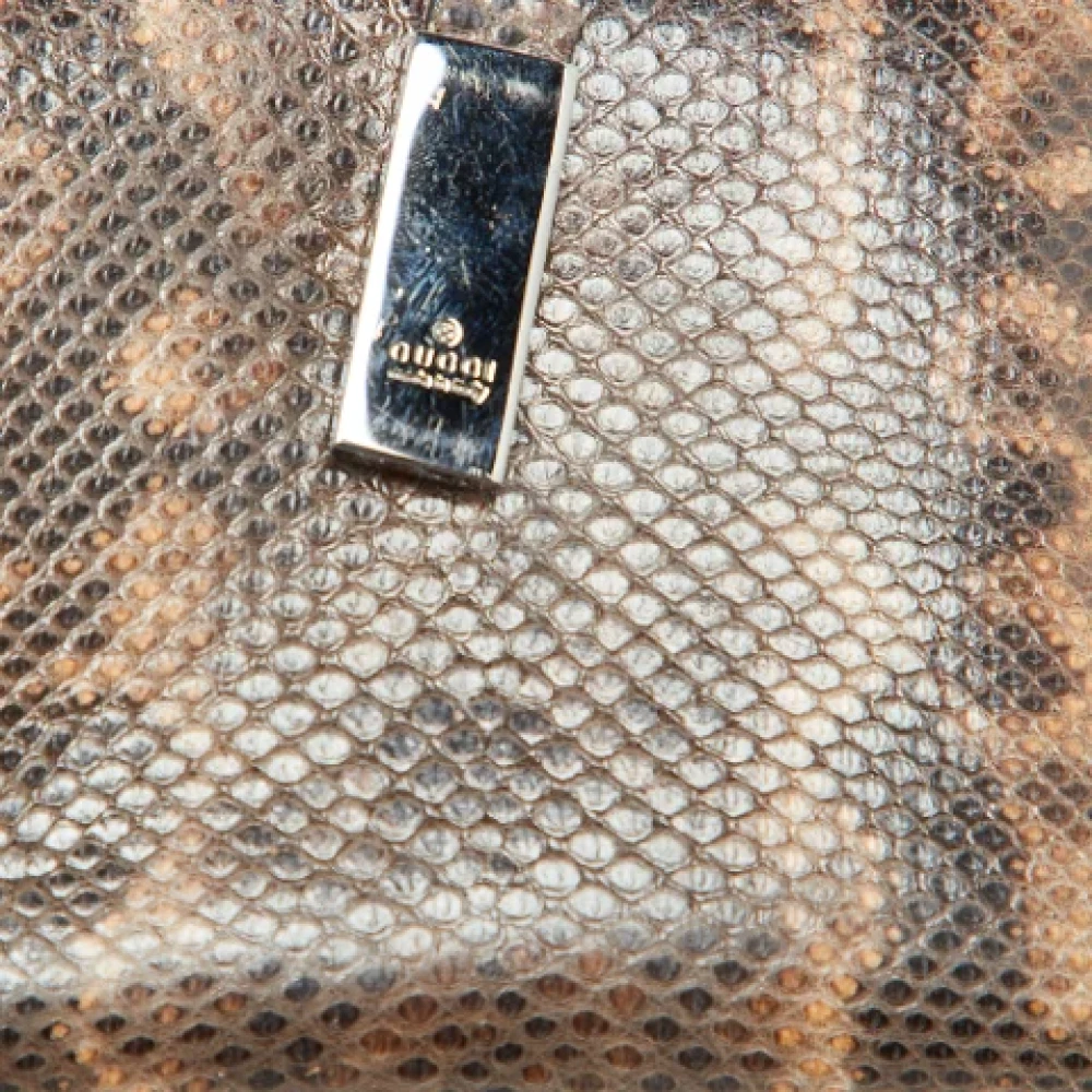 Gucci Vintage Pre-owned Fabric wallets Brown Dames