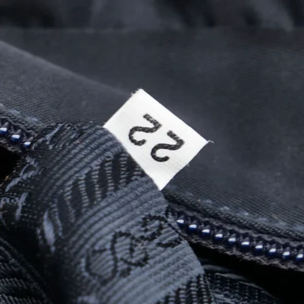 Prada Vintage Pre-owned Leather prada-bags Black Dames