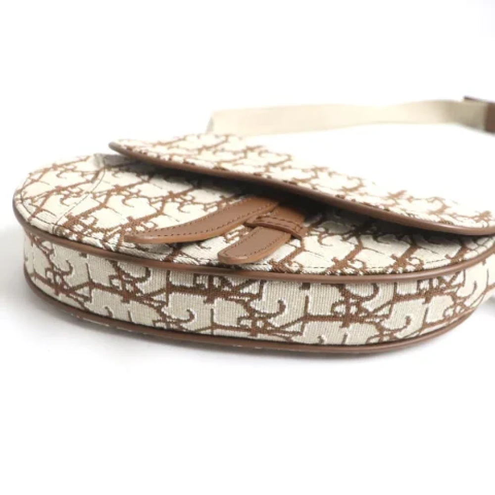 Dior Vintage Pre-owned Canvas dior-bags Brown Dames