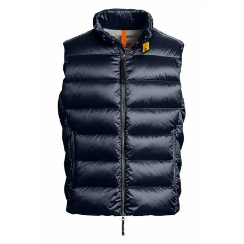 Parajumpers Men's Blue Jeordie Quilted Sleeveless Down Jacket