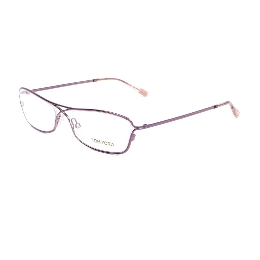 Tom Ford Paarse Metalen Frames met Wijzerplaat Purple Dames