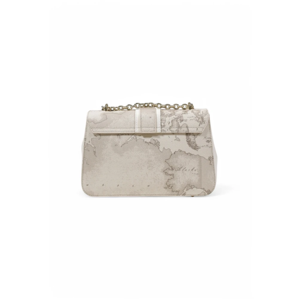 Alviero Martini 1a Classe Middelgrote damestas collectie in PVC Beige Dames