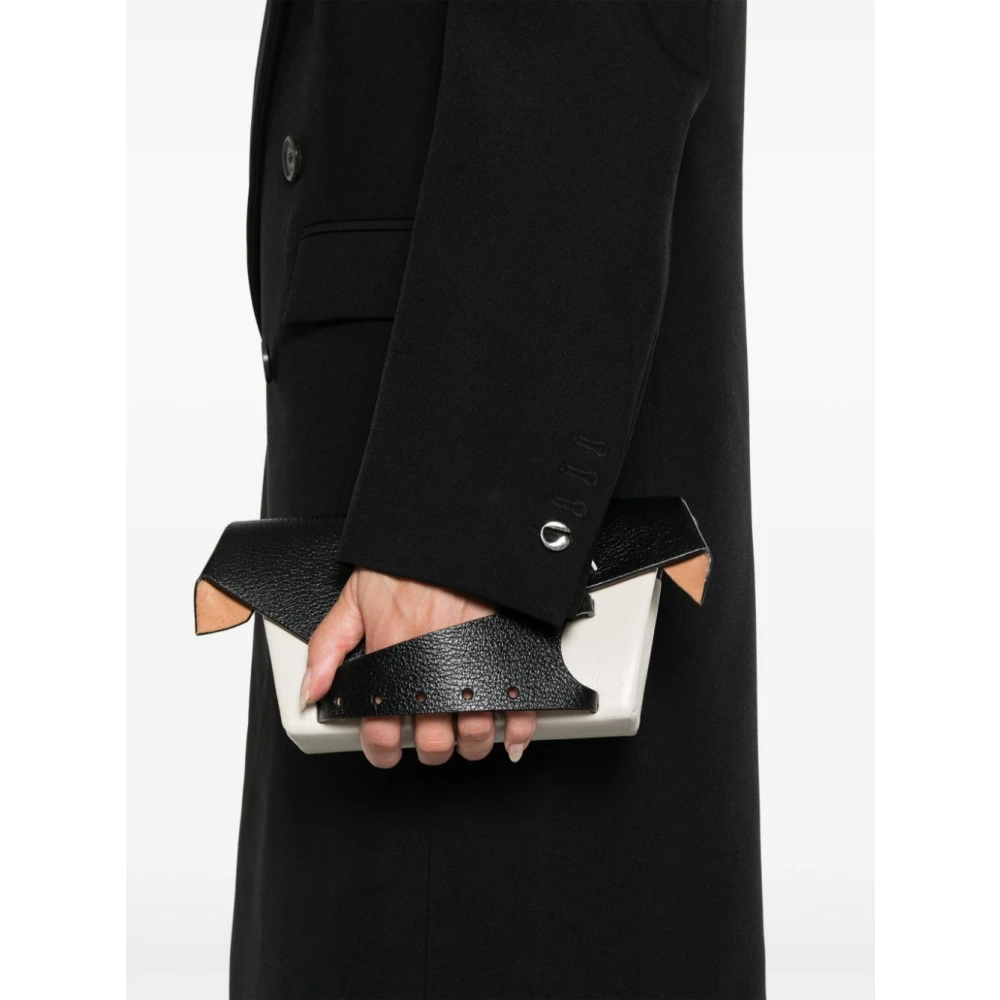 Coperni Zwarte Getailleerde Dubbel-Borst Jas Black Dames