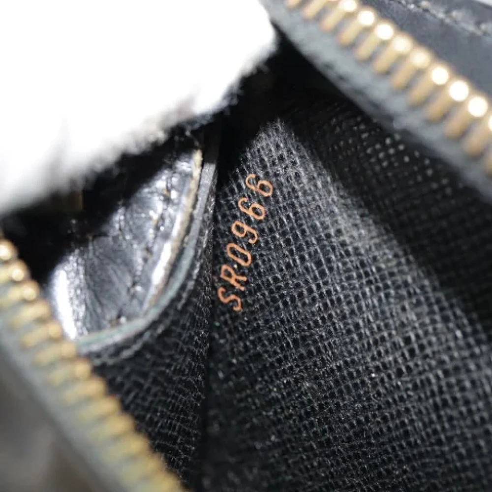 Louis Vuitton Vintage Pre-owned Leather clutches Black Dames