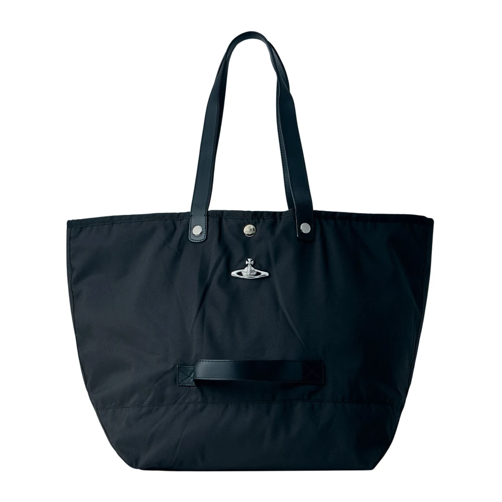 Vivienne Westwood Unisex Black Utility Tote Bag - Shopping Bags - One Size - Bags