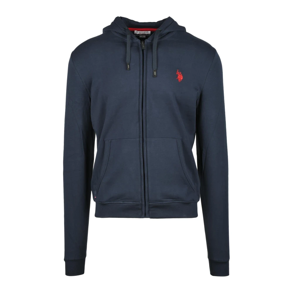 U.s. Polo Assn. Katoen Elastaan Sweatshirt Blue Heren