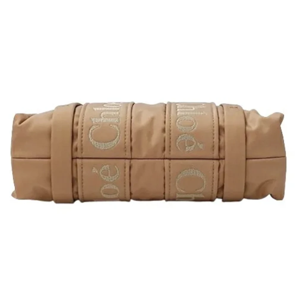 Chloé Pre-owned Nylon handbags Brown Dames