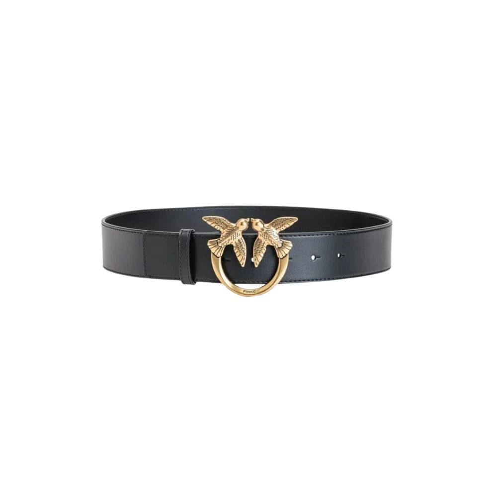 Pinko Women's Black Belts, S, Belts