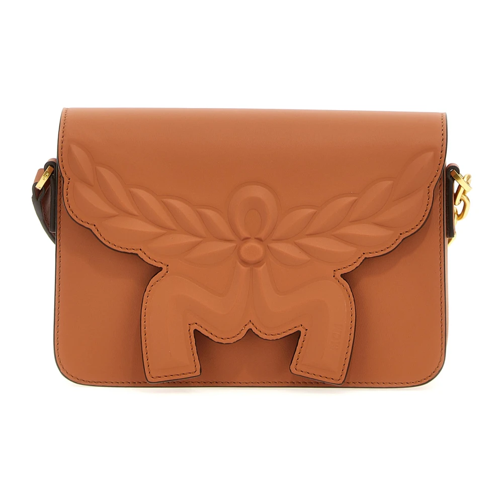 Mcm Women's Brown Cross Body Bags, One Size, Himmel Laurel Crossbody