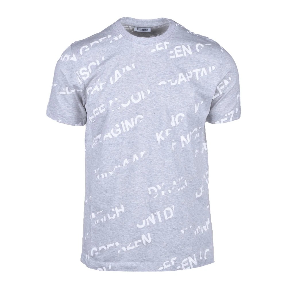 Bikkembergs Tshirt Gray Heren