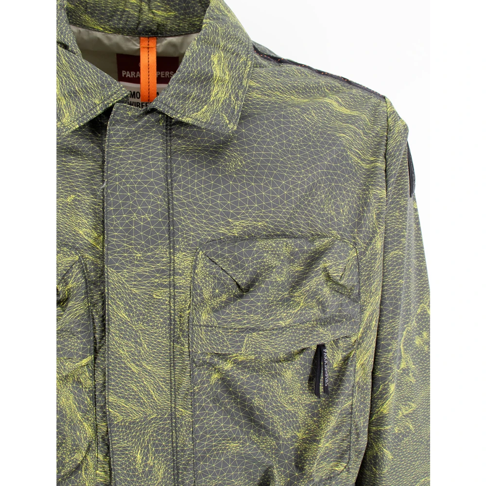 Parajumpers Wireframe Print Jas Multicolor Heren