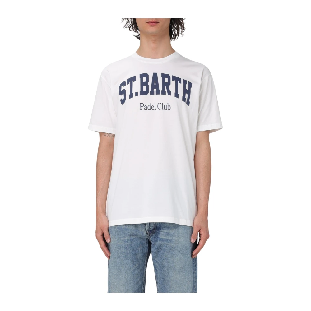 MC2 Saint Barth Casual T-shirt voor mannen White Heren
