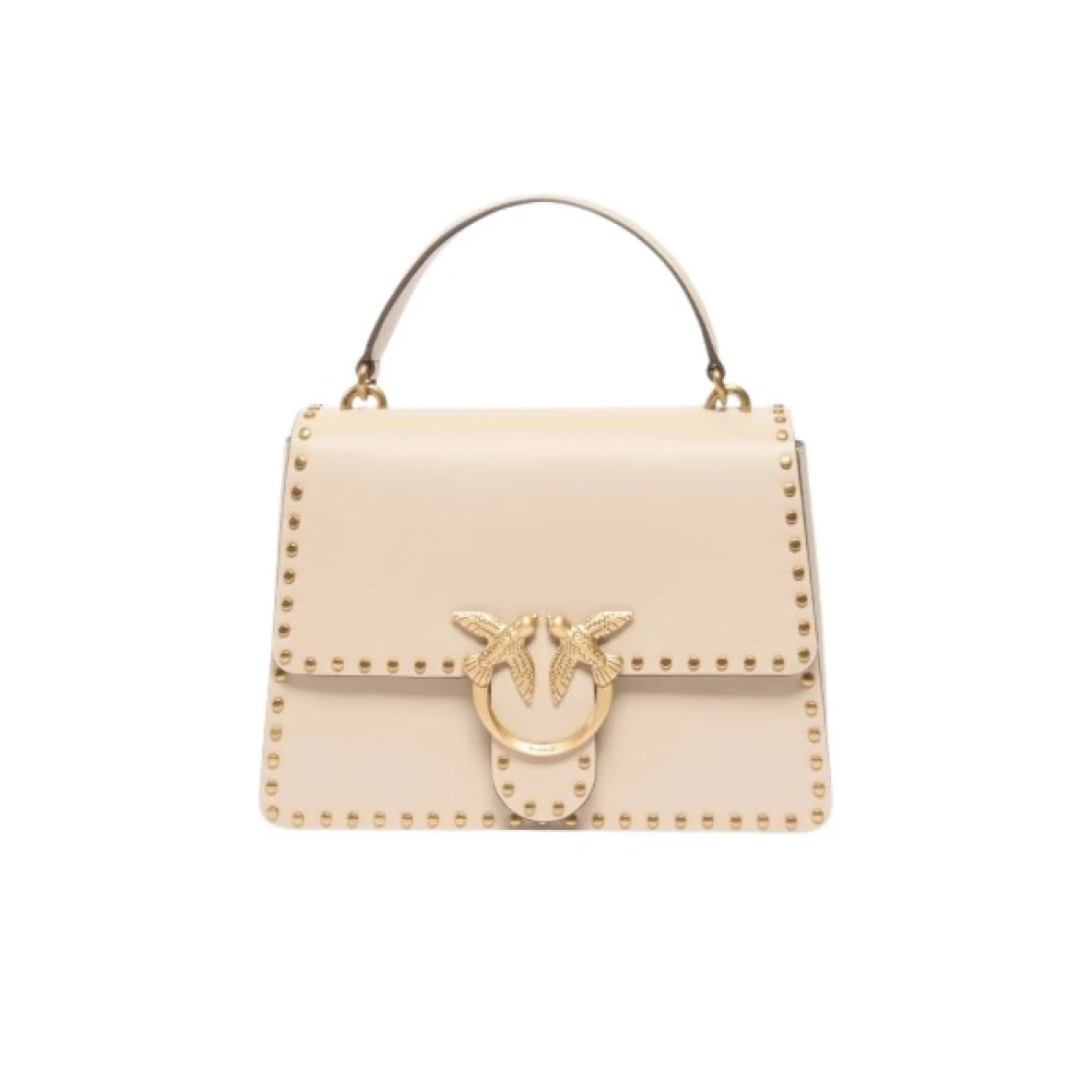 Pinko Love Bag One Top Handle Light - Female - Handbags - Beige - One Size - Bags