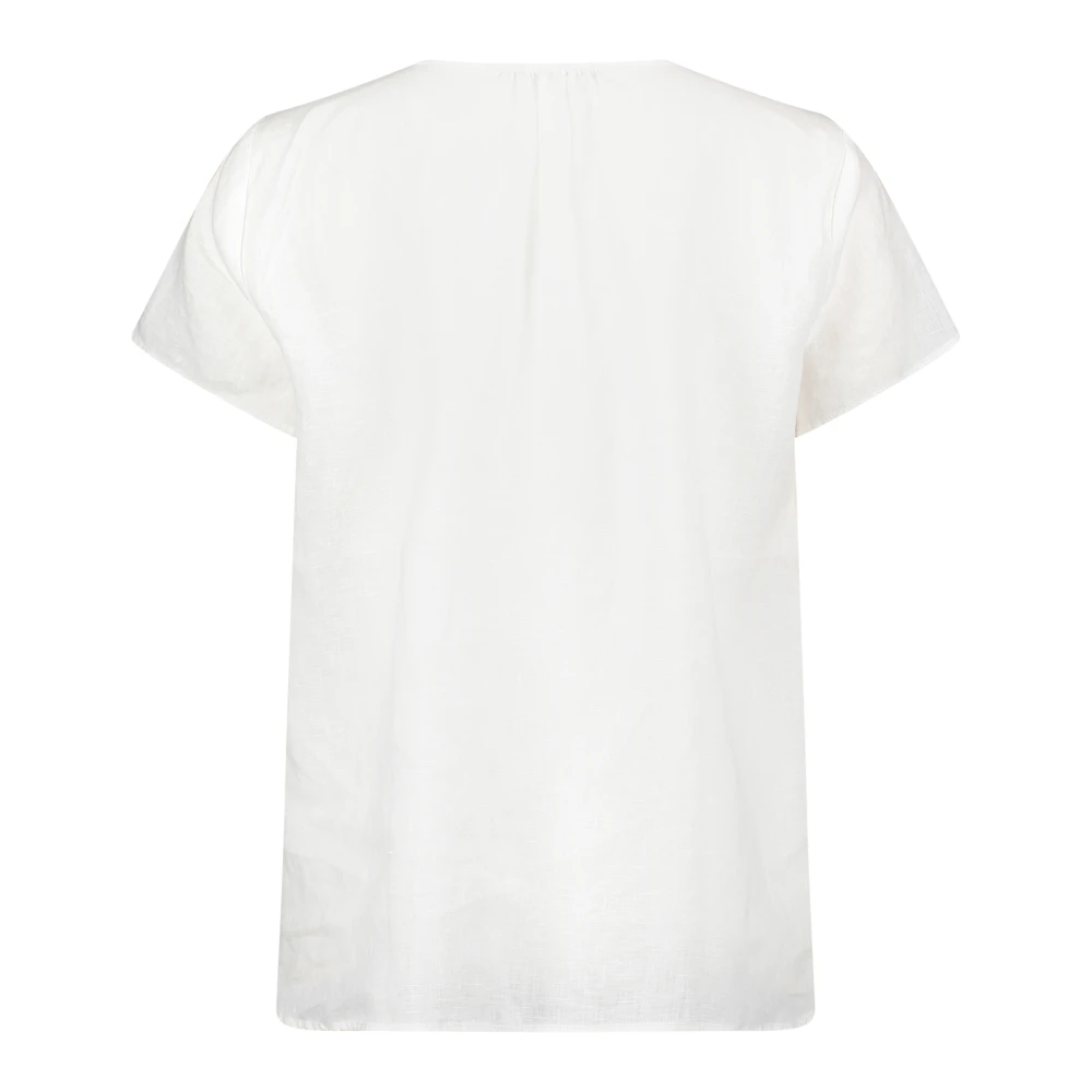 Betty Barclay Elegante Blouse met Ruches White Dames