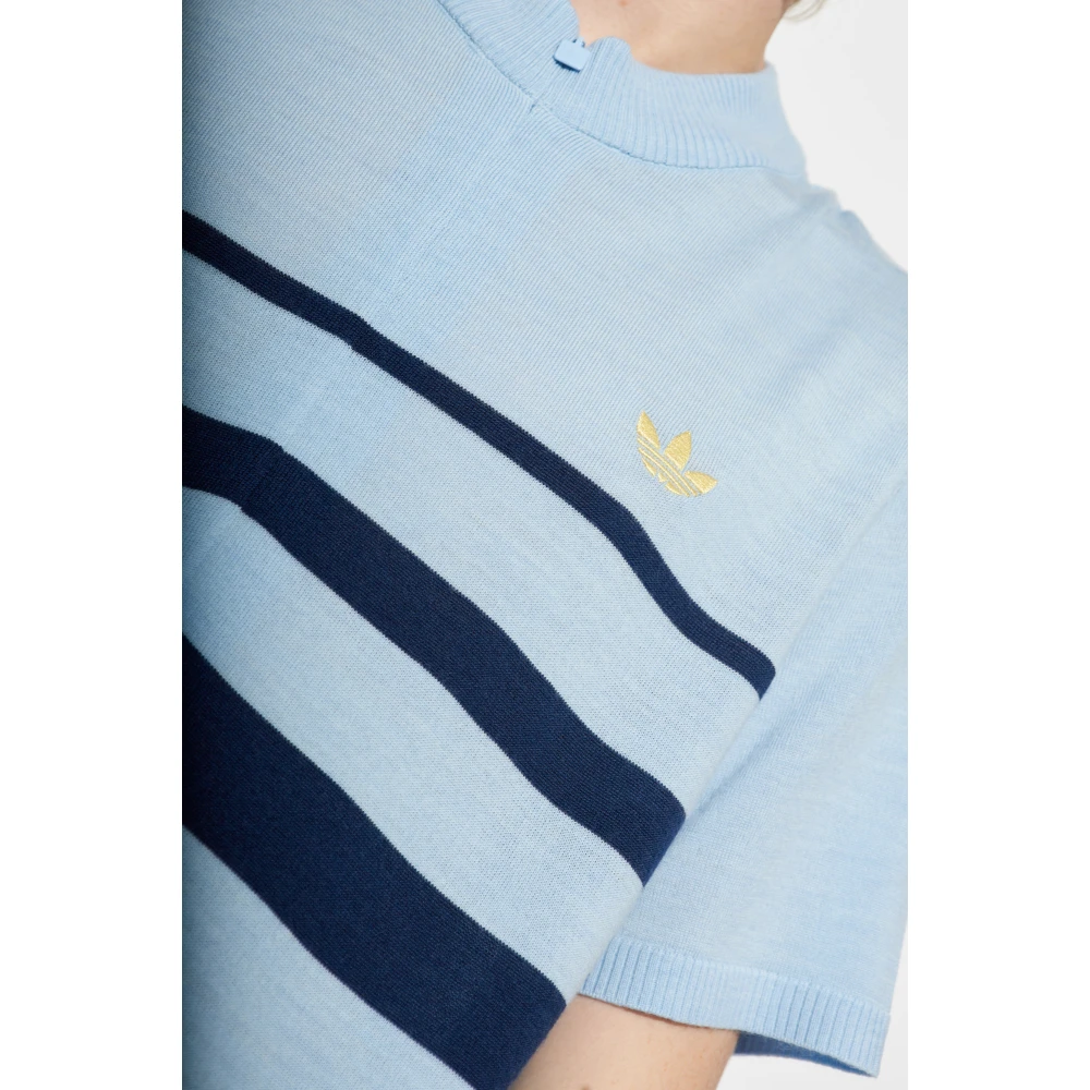 adidas Originals Wollen Top Blue Heren