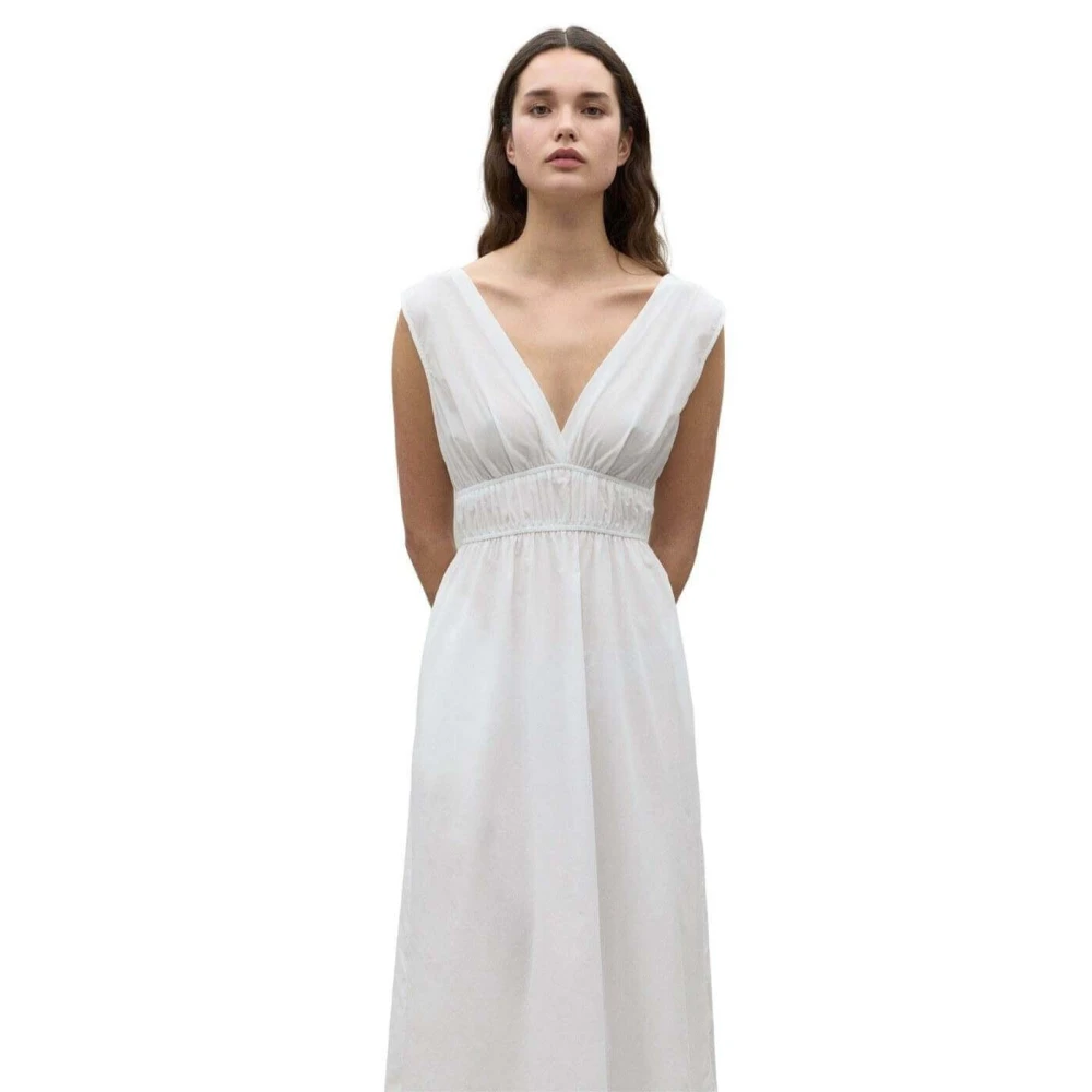 Ecoalf Midi Dresses White Dames