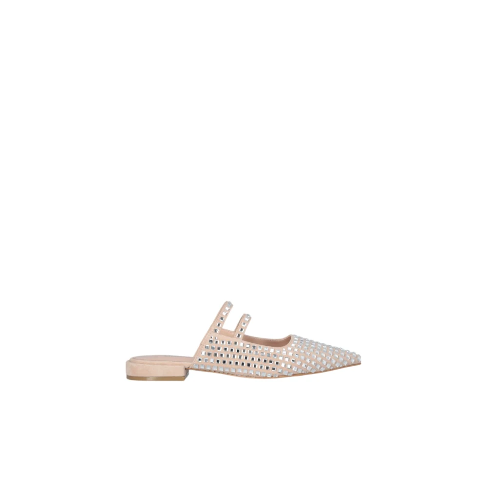 Liu Jo Beige Lila Syntetiska Lädersandaler