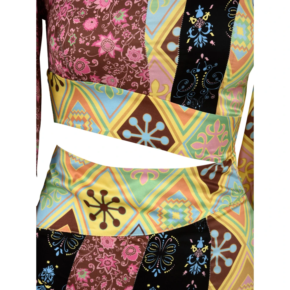 Akep MultiColour Jurken Multicolor Dames