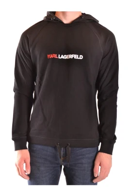Hooded Print Sweatshirt