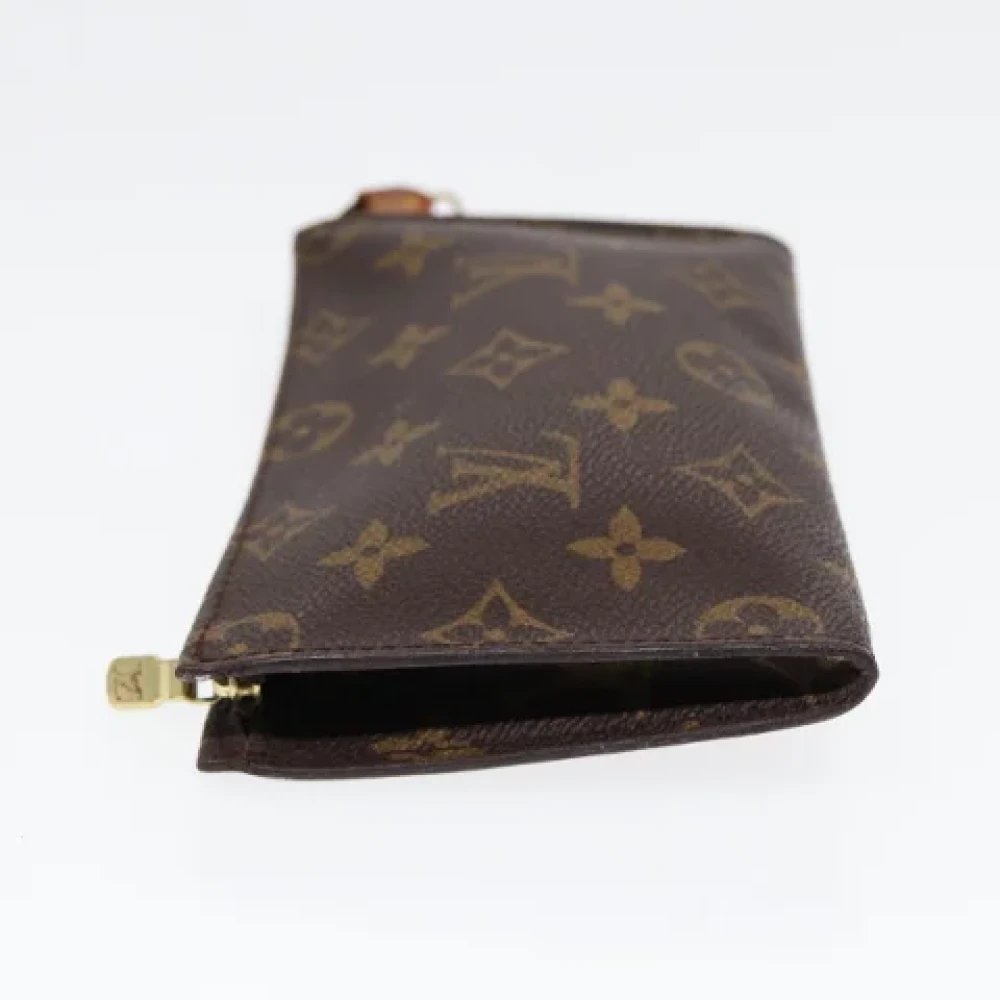 Louis Vuitton Vintage Pre-owned Canvas pouches Brown Dames