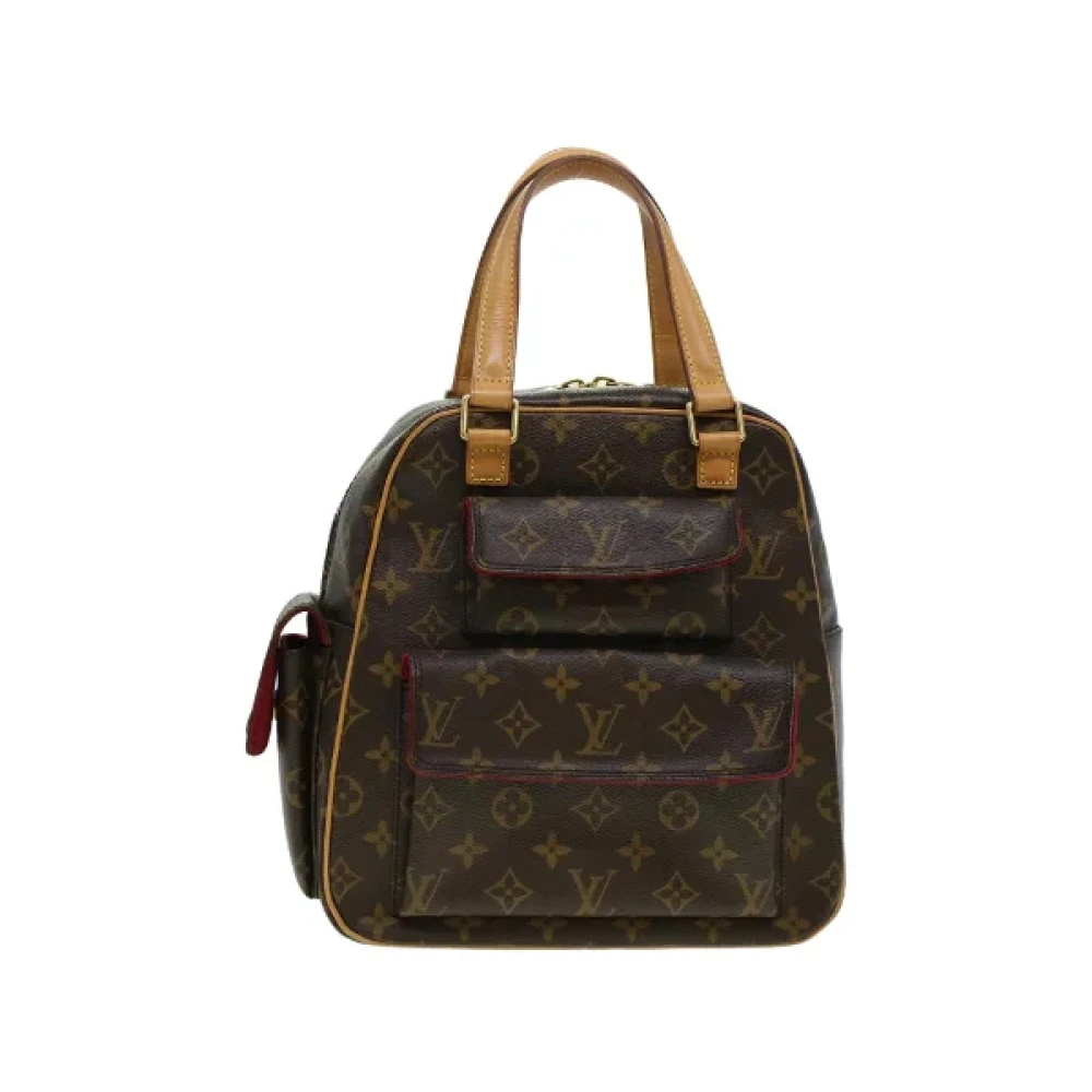 Louis Vuitton Vintage Pre-owned Canvas handbags Brown Dames