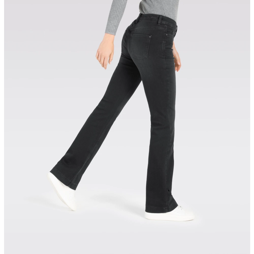 MAC Dream Boot Authentic Jeans Black Dames