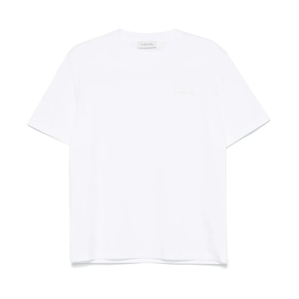 Lanvin - Tops > T-Shirts - White - Lanvin - Modalova