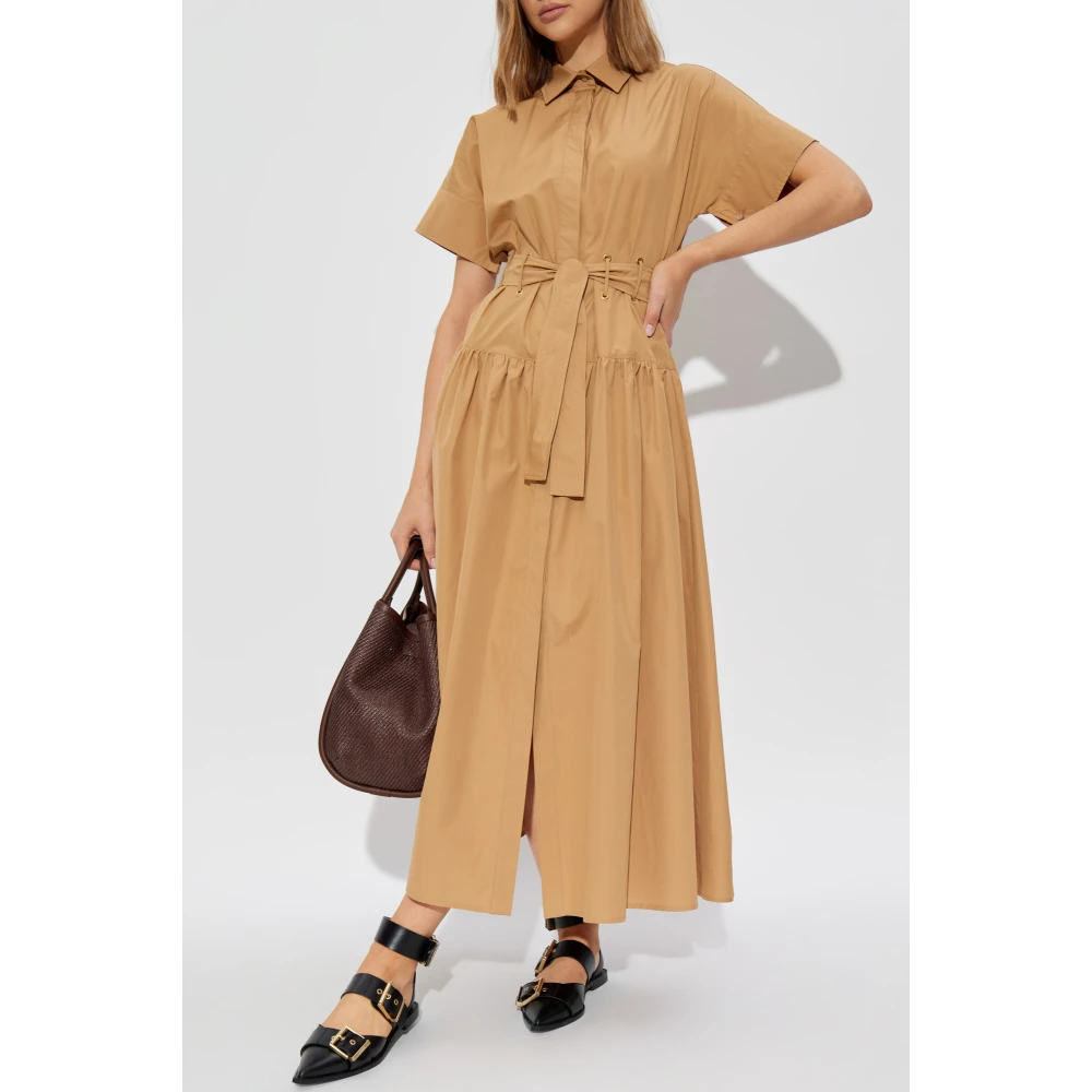 Max Mara Jurk Agoraio Beige Dames