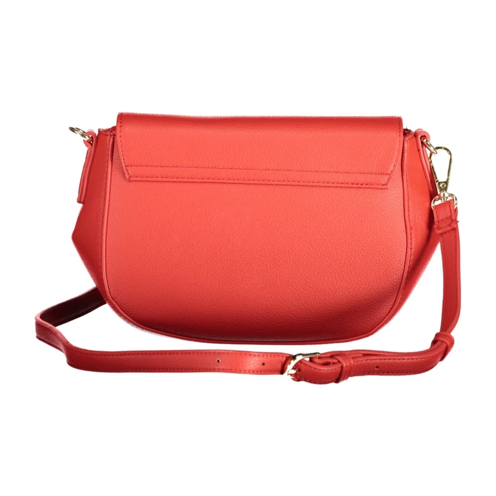 Valentino by Mario Valentino Rode Schoudertas met Afneembare Band Red Dames