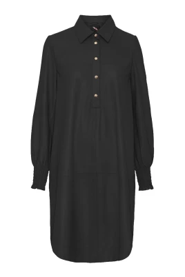 A-Shape Dress W. Smock Skind 100159